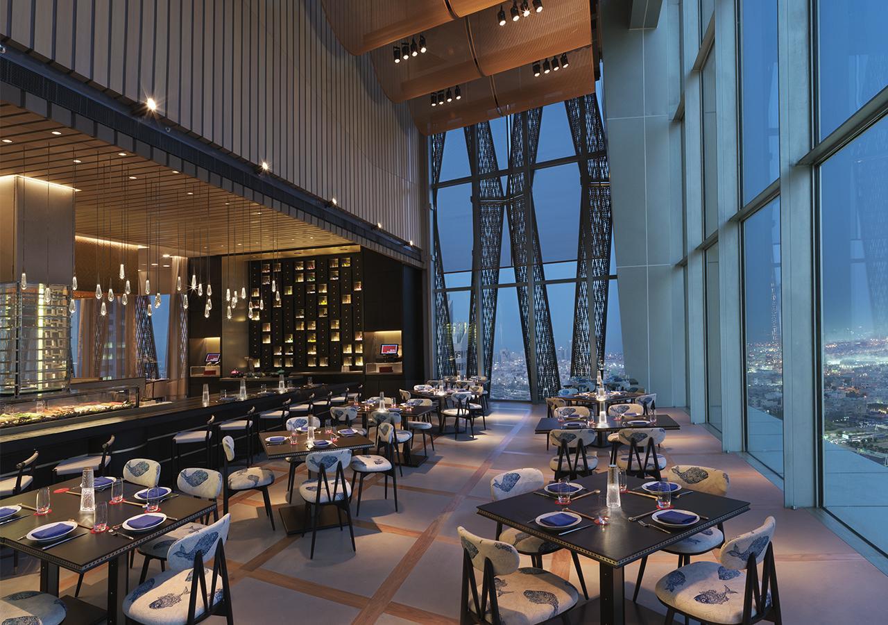 Four Seasons Hotel Kuwait At Burj Alshaya Koeweit Buitenkant foto The restaurant