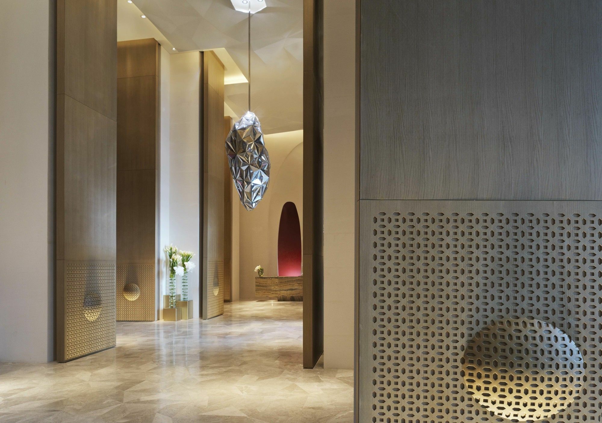 Four Seasons Hotel Kuwait At Burj Alshaya Koeweit Buitenkant foto The interior of the hotel